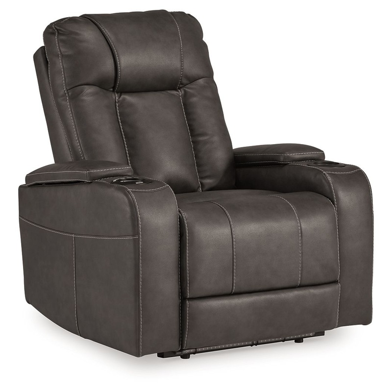Feazada – Power Recliner With Adj Headrest