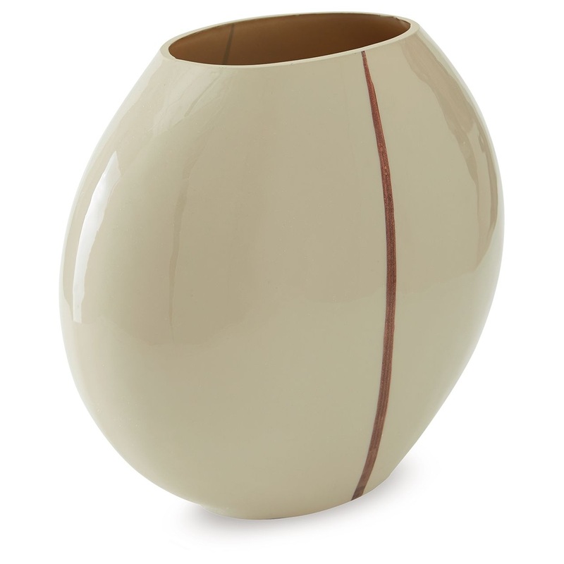 Sheabourne – Vase|Beige|11”W x 6”D x 10”H|14”W x 8”D x 13”H