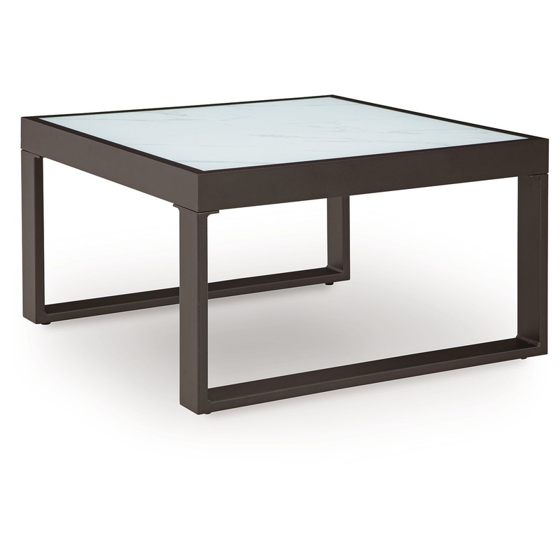 Beachloft – Square Cocktail Table – Black / Gray