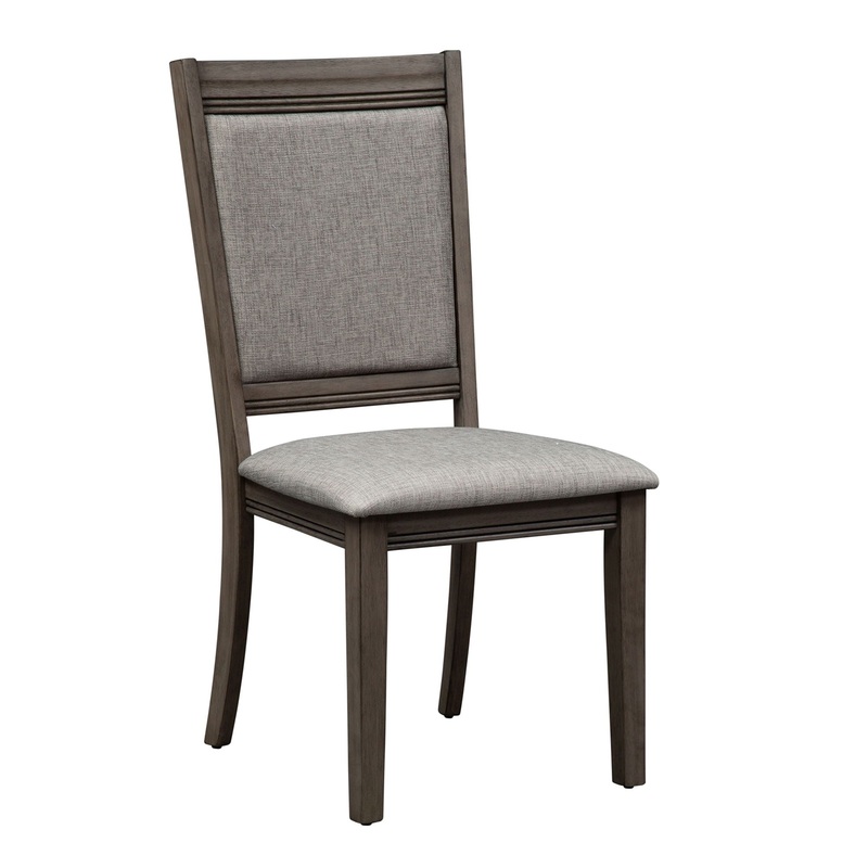 Tanners Creek – Upholstered Side Chair – Dark Gray