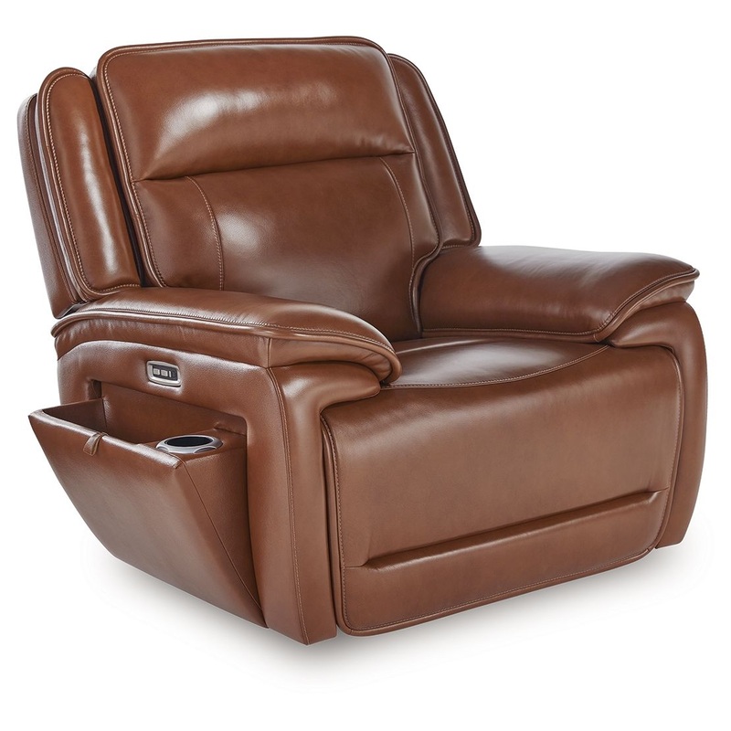 Healy Pier – Power Recliner / Adj Headrest – Chocolate