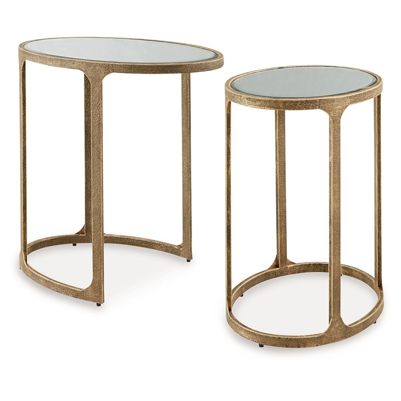 Irmaleigh – Accent Table Set (Set of 2) – Antique Black