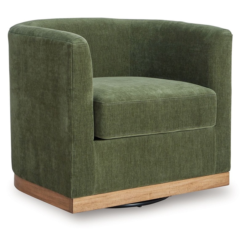Jersonlow – Swivel Chair – Forest Green
