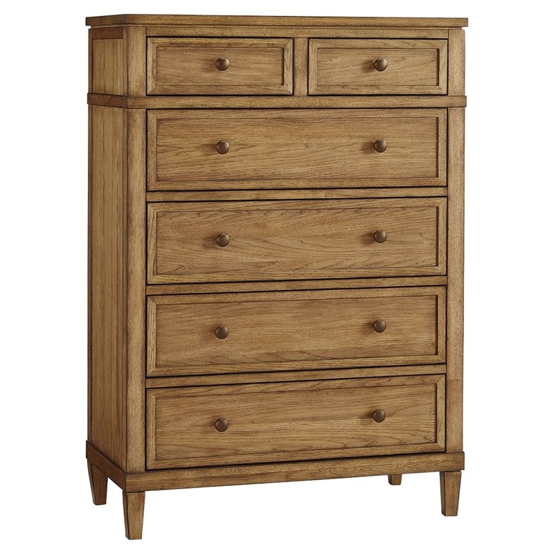 Sharlance – Six Drawer Chest – Brown