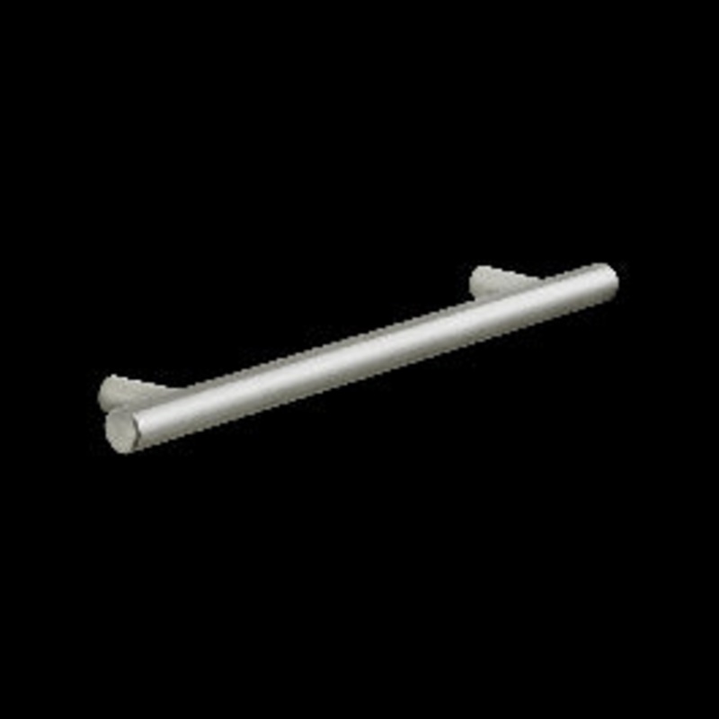 1 SARA HANDLE 160 MM CENTRE DISTANCE IN POLISHED BRUSHED NICKEL