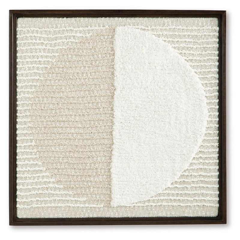 Bachard – Wall Decor – Tan / White