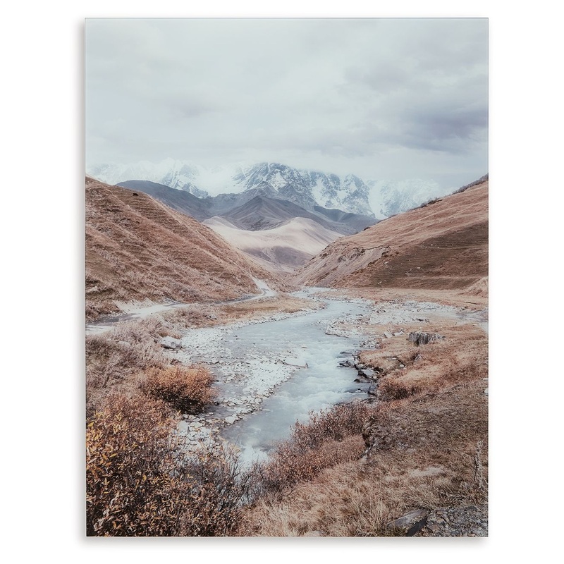 Darinby – Wall Art – Gray / Brown / White