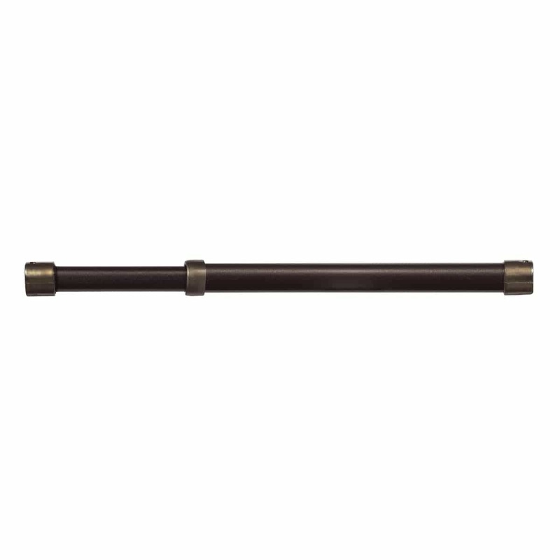 IRIS CURTAIN ROD EXTENSIBLE PRESSURE 60/90 BRONZE