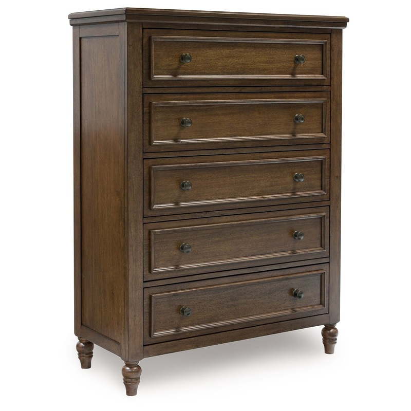 Sturlayne – Five Drawer Chest – Brown