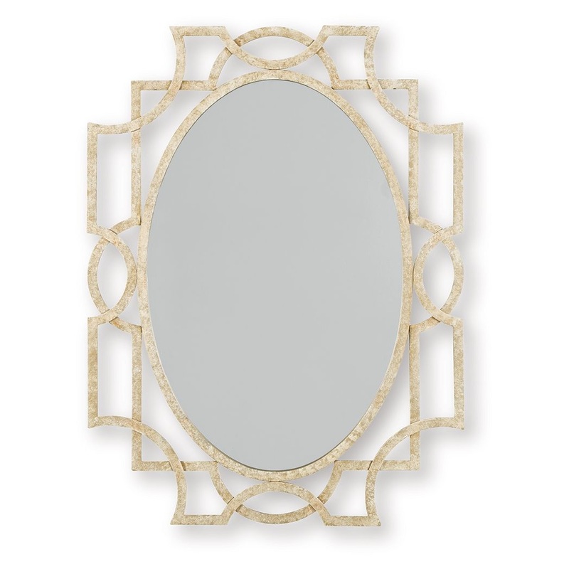 Fulkmore – Accent Mirror – Antique Gold Finish