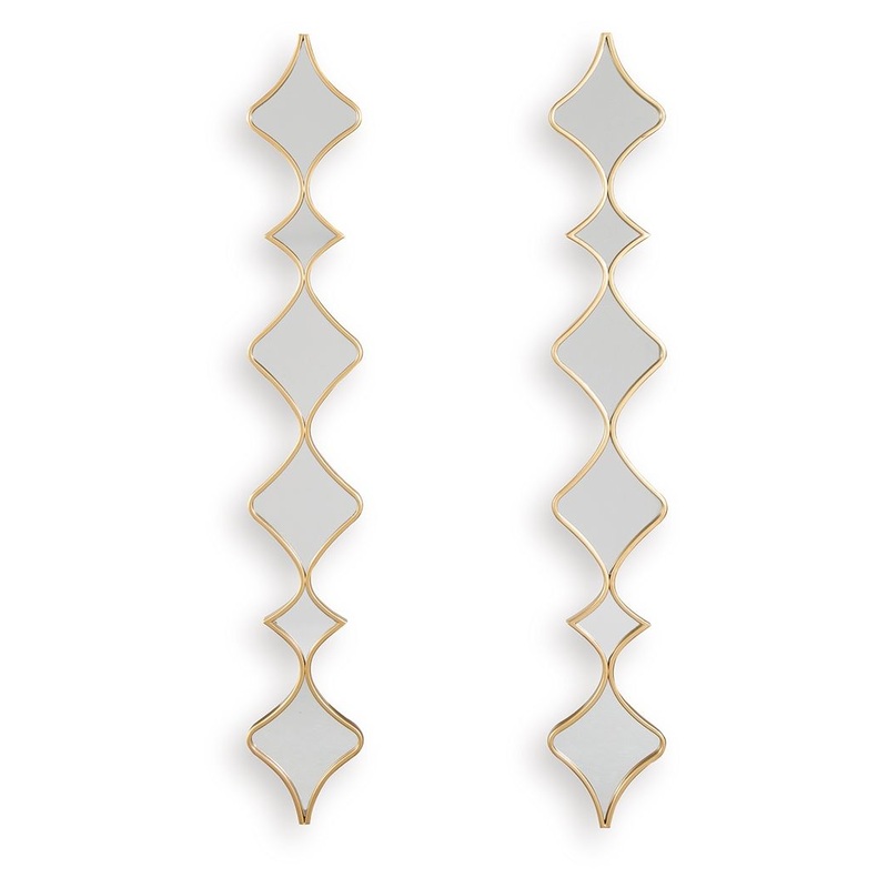 Harriswood – Accent Mirror Set (Set of 2) – Gold Finish