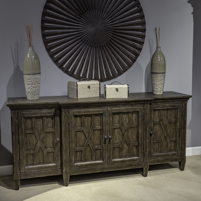 Paradise Valley – 76 TV Console – Dark Brown