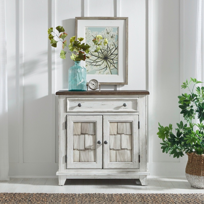 River Place – Accent Cabinet – White