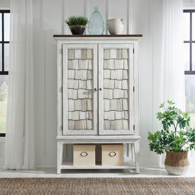 River Place – Bar Cabinet – White