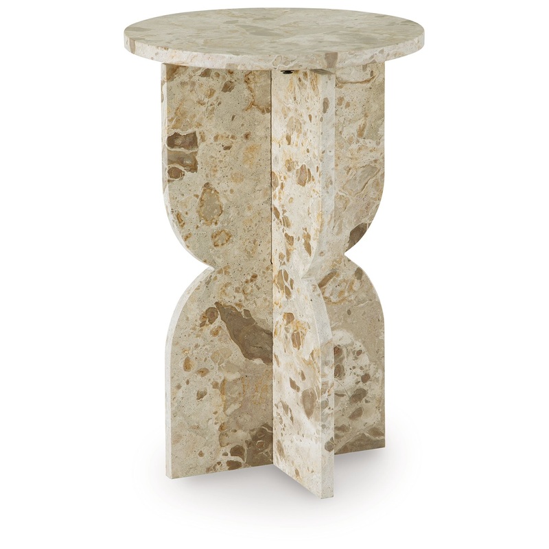 Treygan – Accent Table – Beige