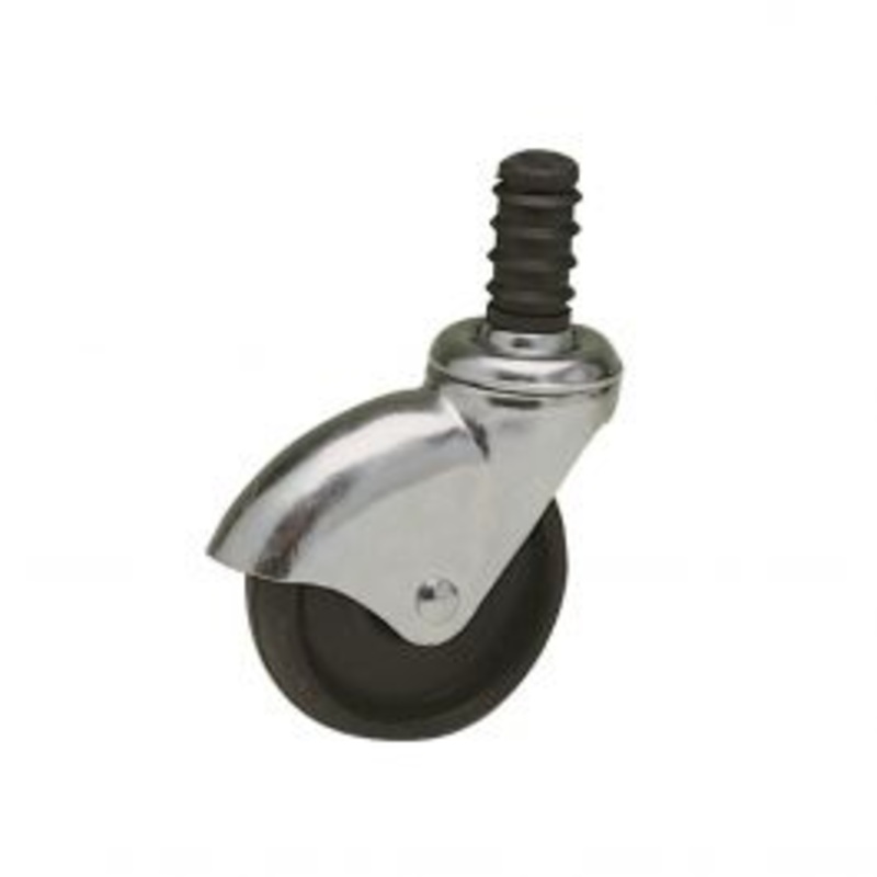 50 MM DIAMETER CAPTIVE SWIVEL WHEEL WITH COUPLING PIN