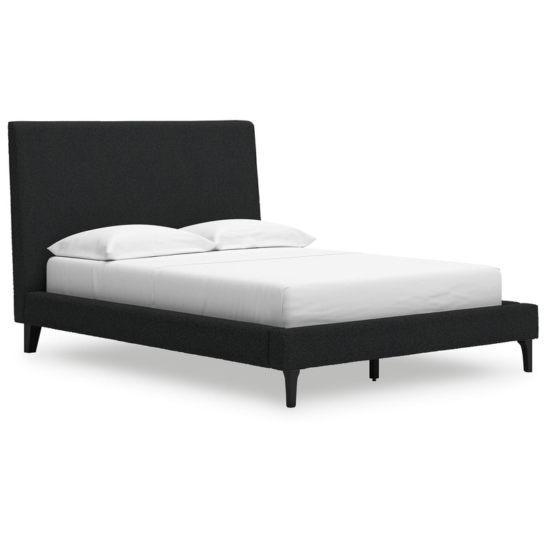 Cadmori – Upholstered Bed With Roll Slats