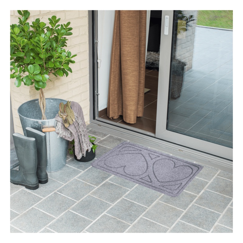 DERBY GREY 40X70 CM POLYP MATTRESS TOWEL