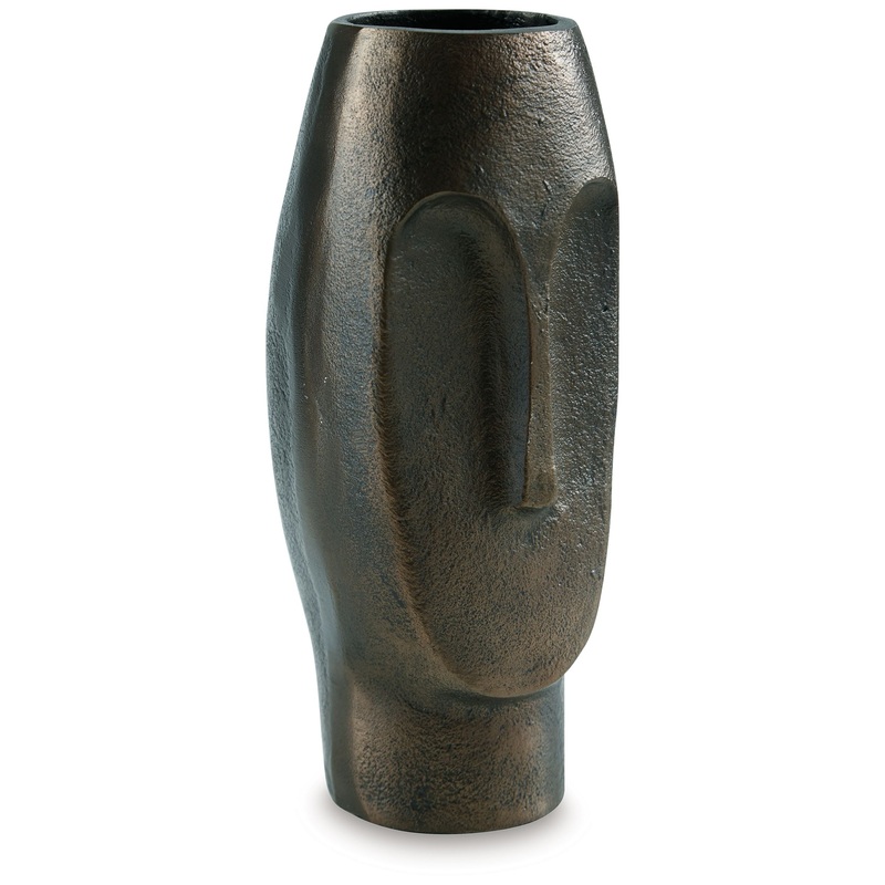 Elanman – Vase|Bronze|6”W x 5”D x 13”H|5”W x 4”D x 11”H