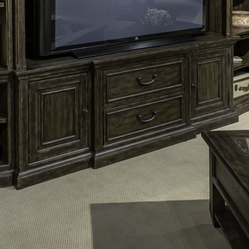 Paradise Valley – 78 Entertainment Console – Dark Brown