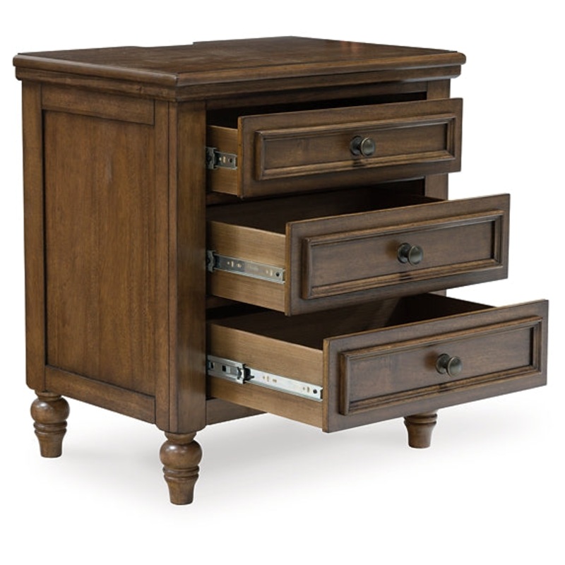 Sturlayne Three Drawer Night Stand