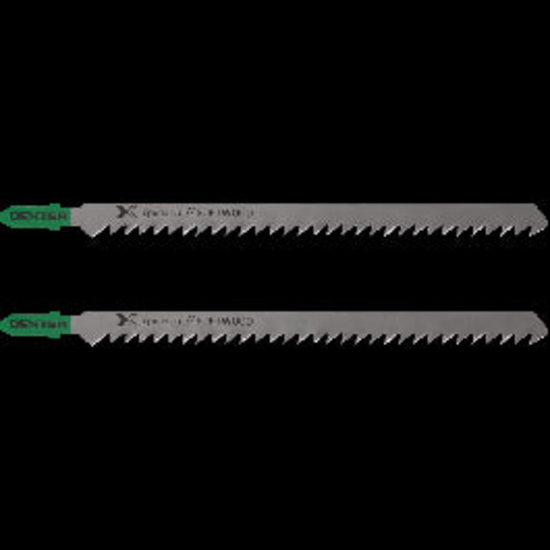 T-SAW BLADE FOR WOOD STRAIGHT CUT COARSE TOOTHING 5-100 MM, 2 PIECES