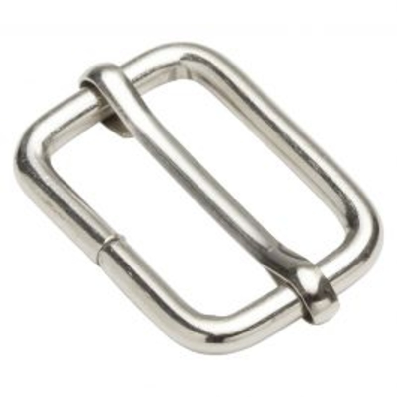 2 PCS BUCKLE X CHIGHIA 25 MM NICKEL STEEL