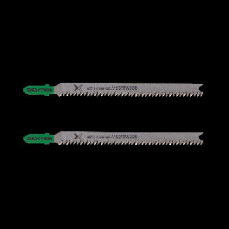 T-SAW BLADE FOR WOOD EXTRA FINE STRAIGHT CUT 3-30 MM, 2 PIECES