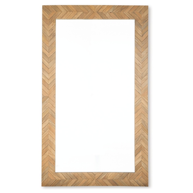 Waylane – Floor Mirror – Brown