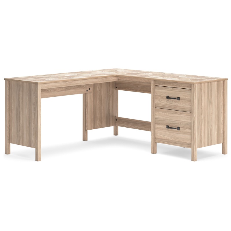 Battelle – 60 Home Office Desk With Return – Tan