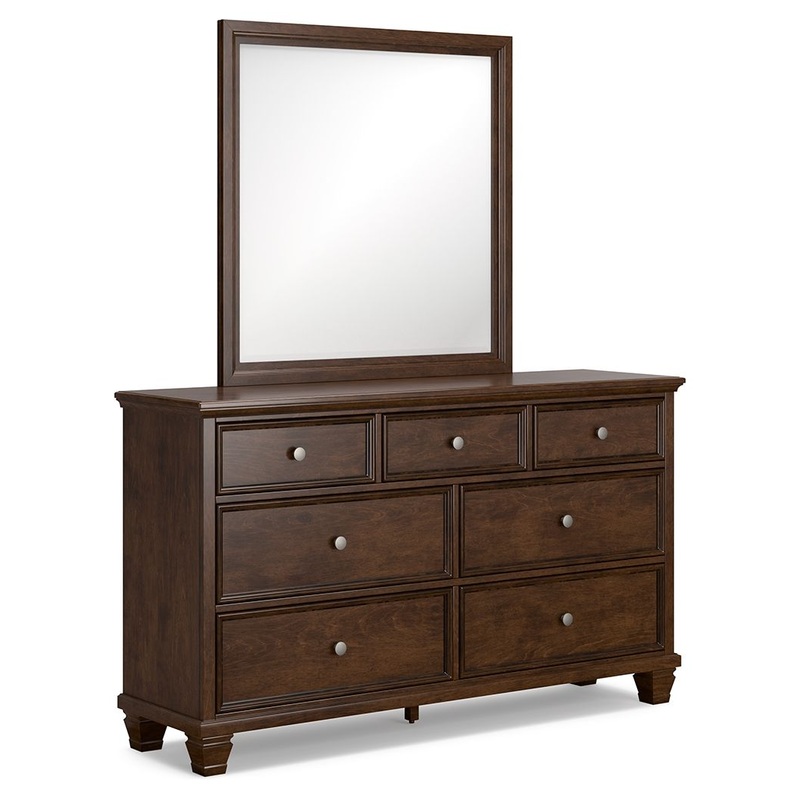 Danabrin – Dresser And Mirror – Brown