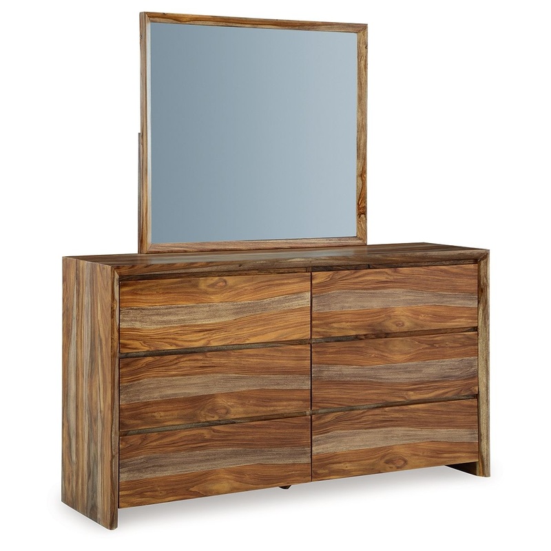 Dressonni – Dresser And Mirror – Brown