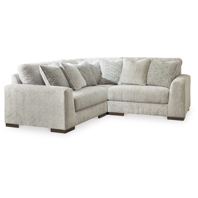 Regent Park – 3-Piece Sectional – Pewter