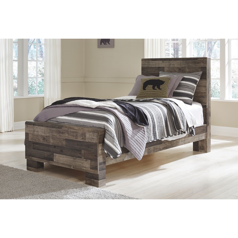 Derekson – Panel Bed|Dark Gray|Queen|King|Twin|Full|4 Drawers|2 Drawers|2 Under Bed Drawers|2 Side Drawers|None|6 Drawers