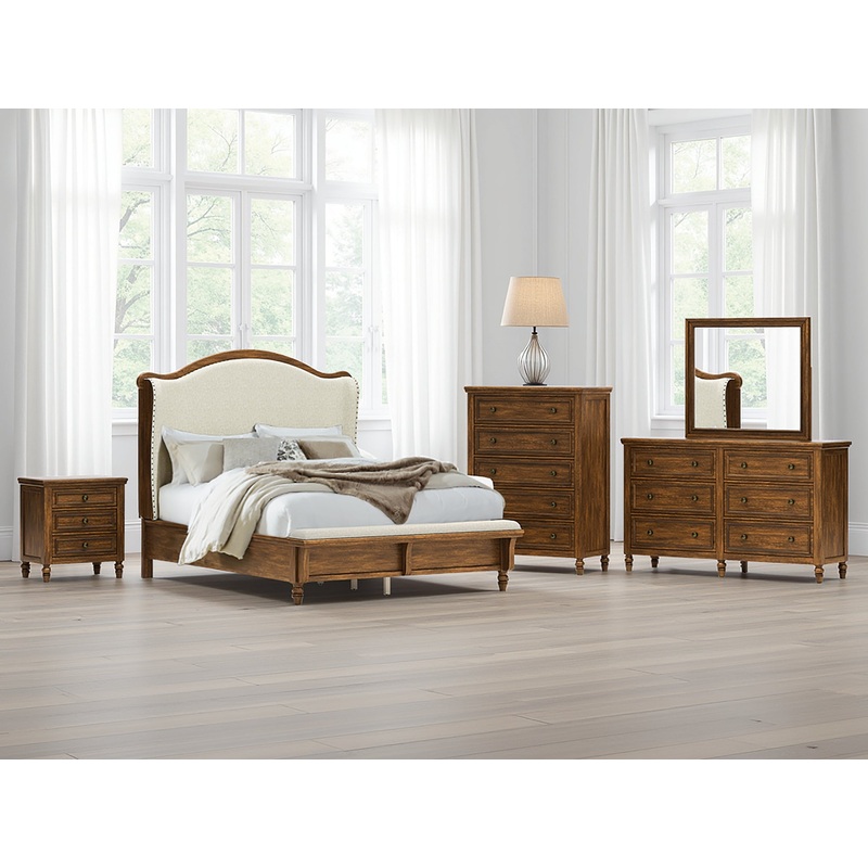 Sturlayne  Upholstered Panel Bed