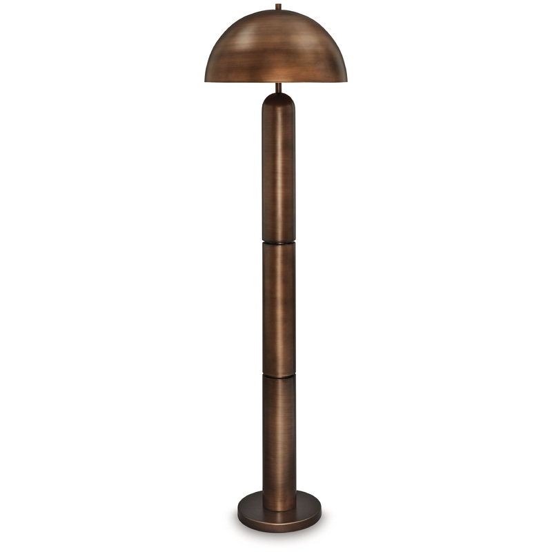 Wendfield – Metal Lamp|Dark Brown|Floor Lamps|Table Lamps