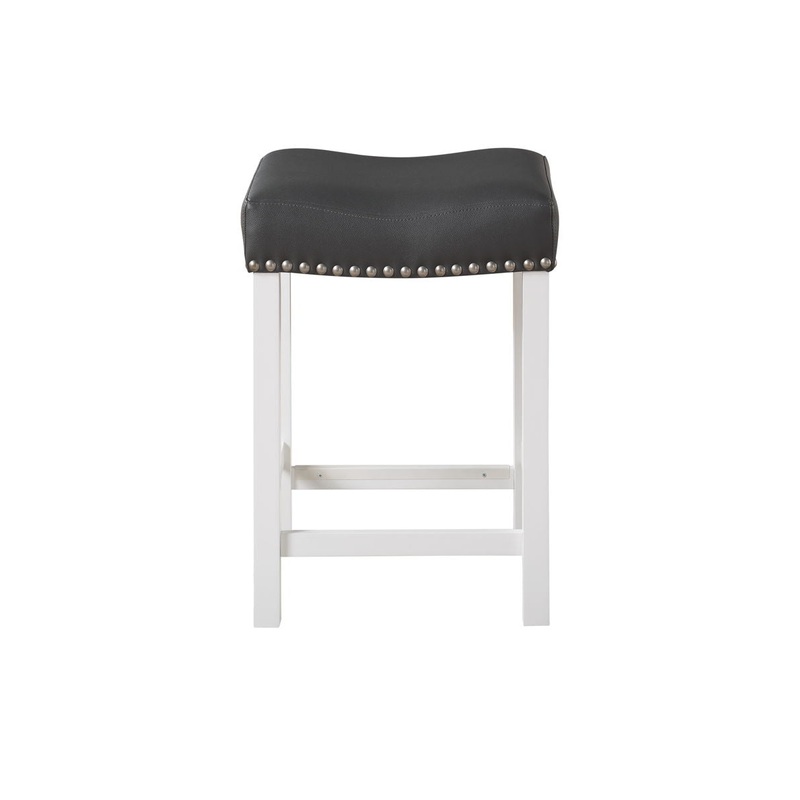 Zermatt – Counter Stool (Set of 2) – White