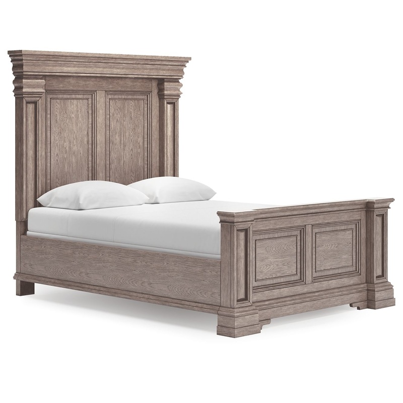 Blairhurst – Panel Bed|Light Brown|Queen|King|California King