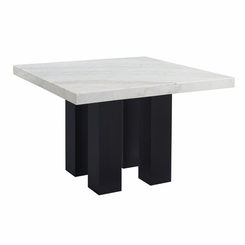 Camilla – Square Dining Table – White