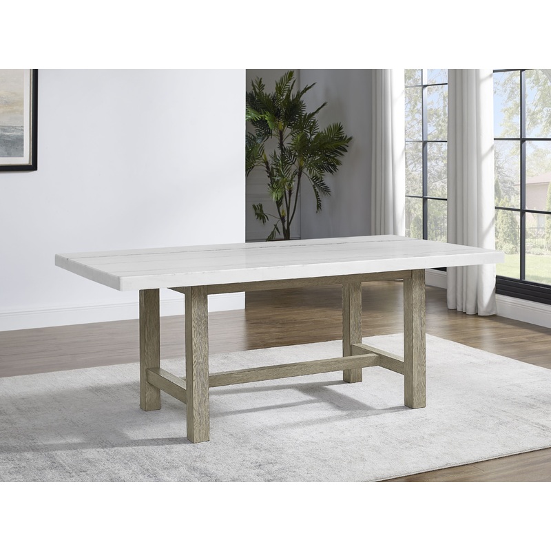 Carena – Rectangular Table – White
