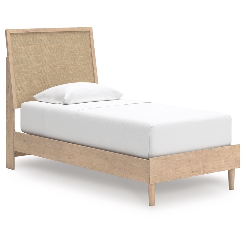 Cielden – Panel Bed|Beige|Full|King|Queen|Twin