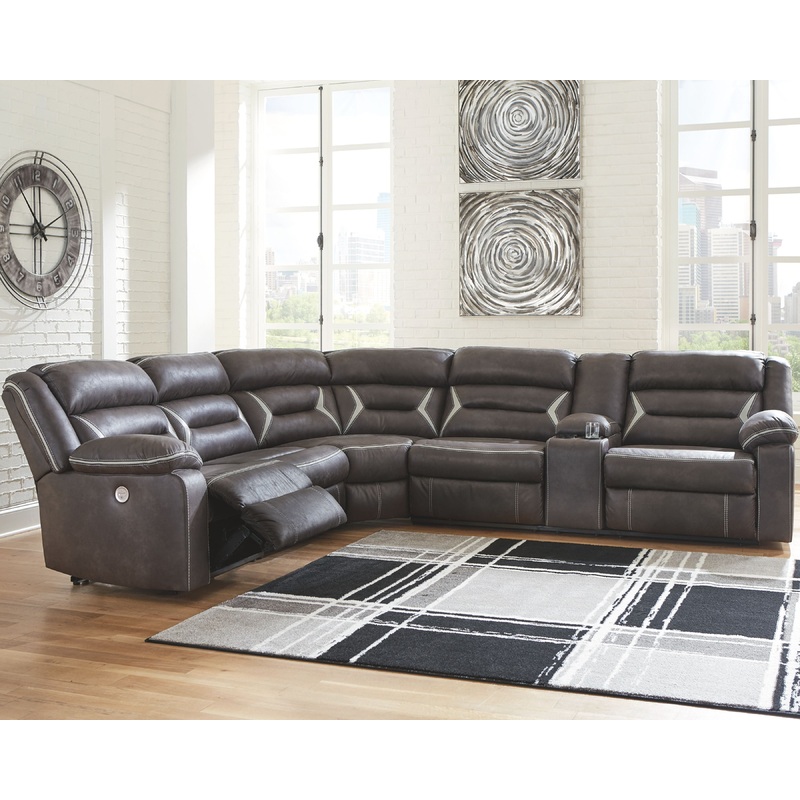 Kincord – Sectional|Black|5-Piece Power Reclining Sectional|3-Piece Power Reclining Sectional|2-Piece Power Reclining Sectional with Left-Arm Facing Power Sofa With Console|2-Piece Power Reclining Sectional with Right-Arm Facing Power Sofa With Console|4-