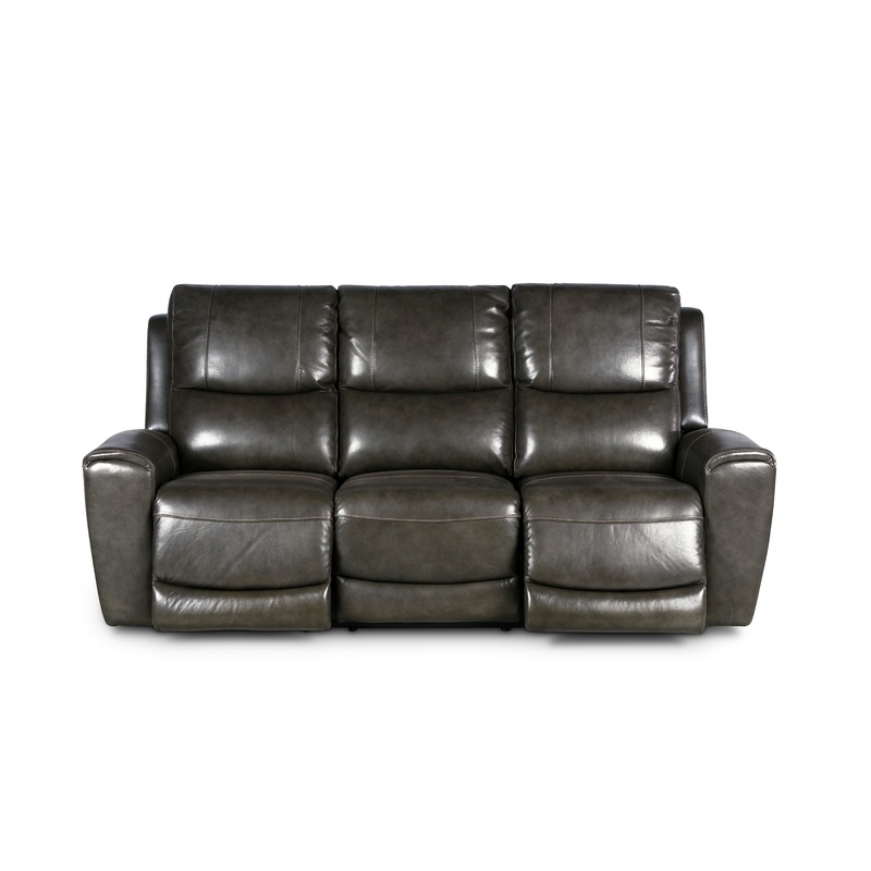 Laurel – Dual Power Sofa|Black|White