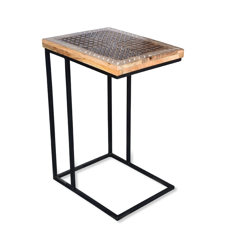 Parris – Sofa Server Table – Light Brown