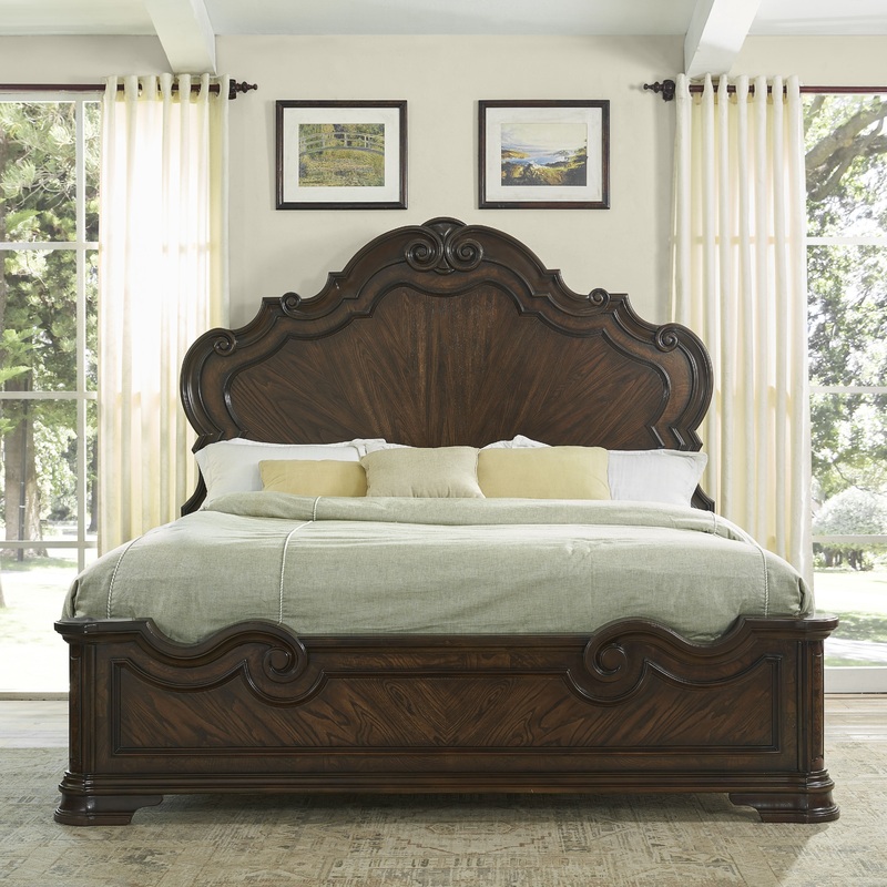 Royale – Bed|Dark Brown|Queen|King