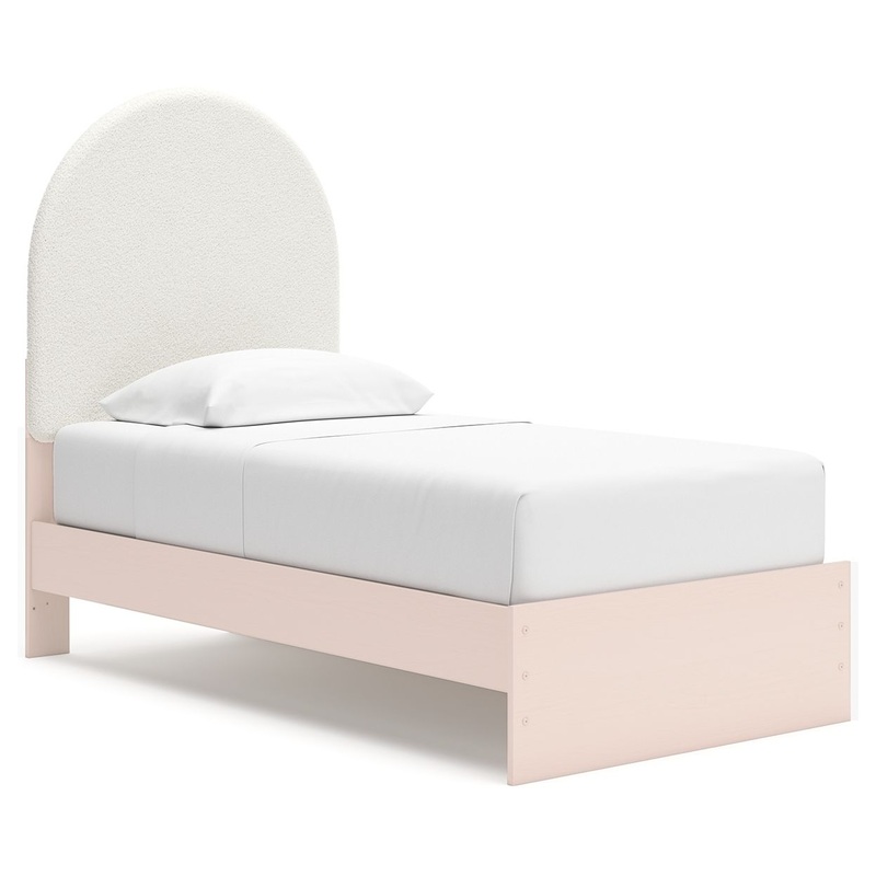 Wistenpine – Upholstered Panel Bed With Storage
