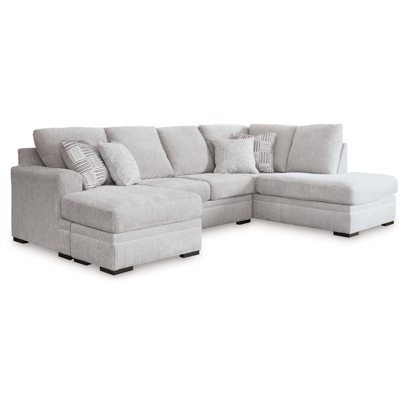 Gabyleigh – Sectional|Gray|2 Pc. Left Arm Facing Chaise Sectional|2 Pc. Right Arm Facing Chaise Sectional