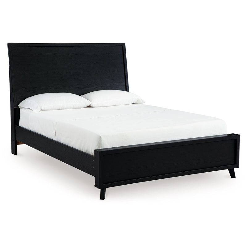 Danziar – Panel Bed|Black|King|Queen|Full