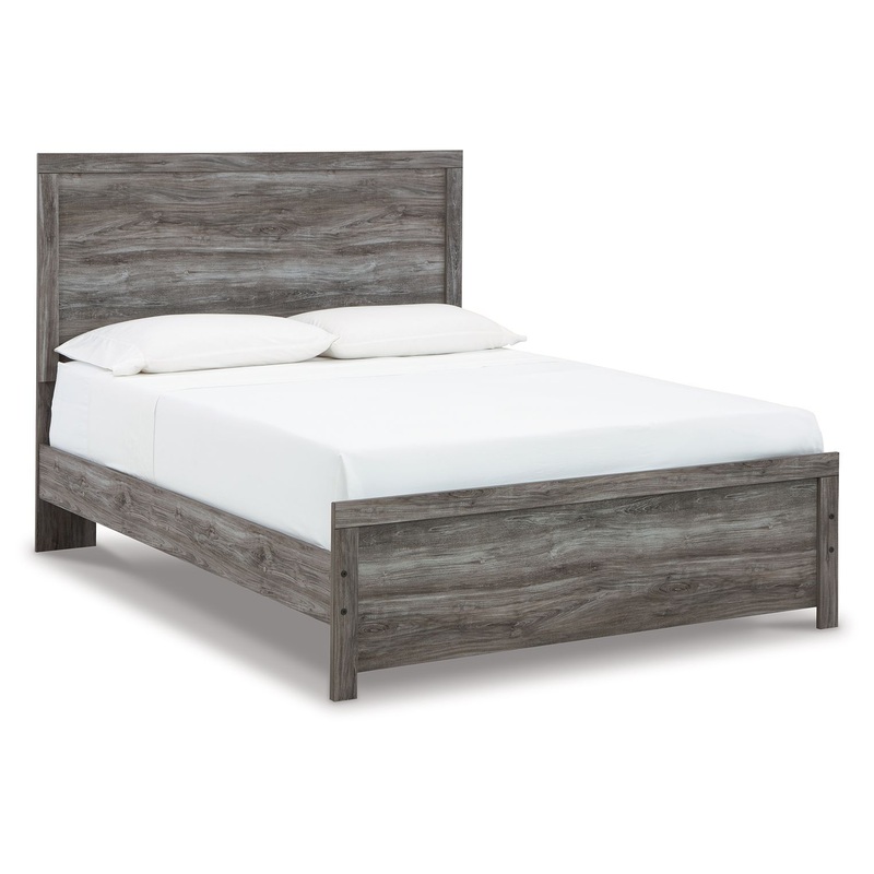 Bronyan – Panel Bed|Dark Gray|King|Queen