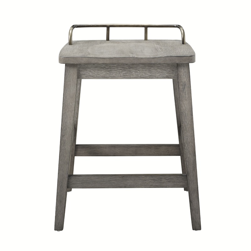 Ryan – Counter Stool – Light Brown